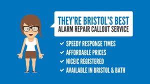 They're Bristol's Best Alarm Repair Callout Service, speedy response times, affordable prices, NICEIC regsitered, Bristol and Bath - Bristol Alarm Repairs